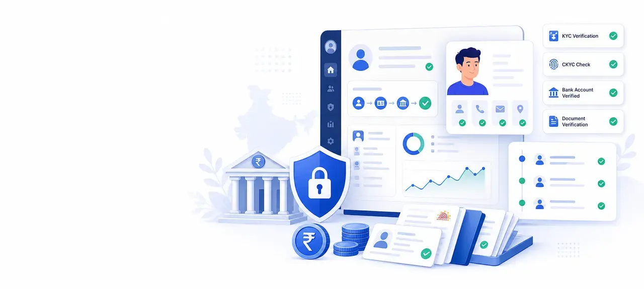 Banking and NBFC verification workflow