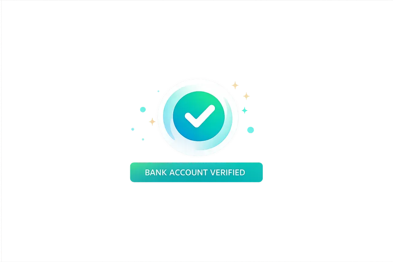 Bank Account Verified